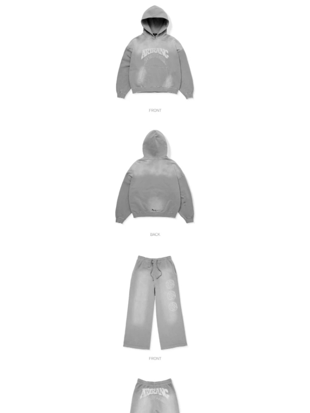 Official BTS merchandise hoodie pants set xl